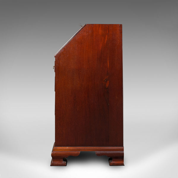 Antique Fall Front Bureau, Scottish, Writing Desk, Georgian Revival, Victorian