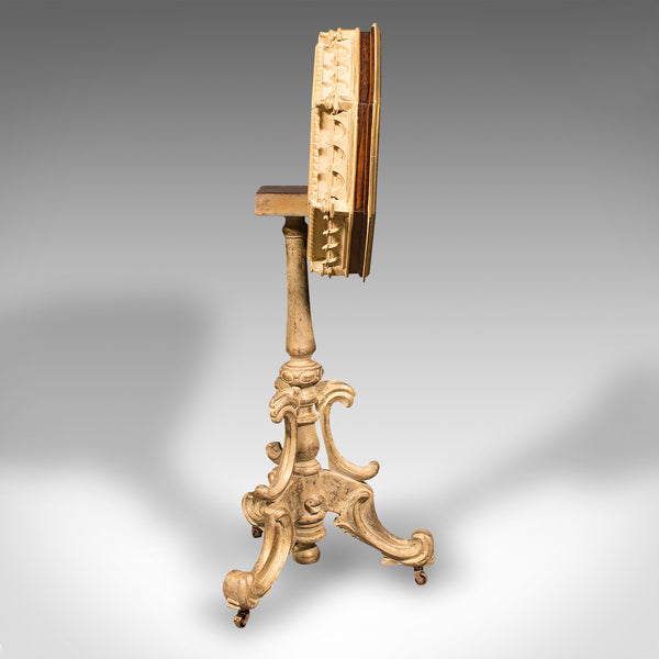 Antique Decorative Side Table, Continental, Lamp, Regency Revival, Victorian