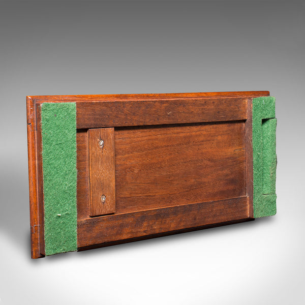 Antique Book Slide, English, Walnut, Extending, Novel Stand, Victorian, C.1850