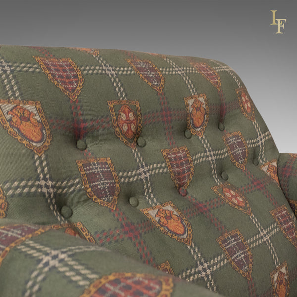 Antique Daybed, Victorian Button Back Armchair c.1880 - London Fine Antiques