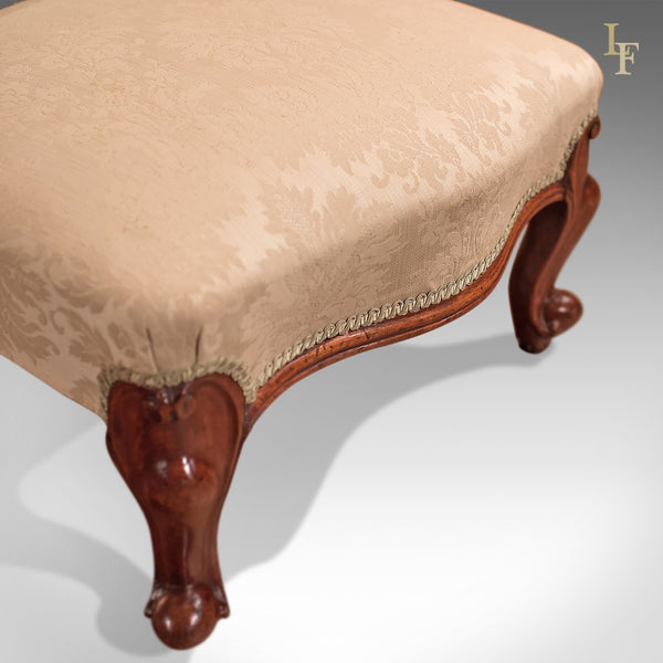 Antique Salon Chair, Victorian Button Back c.1840 - London Fine Antiques