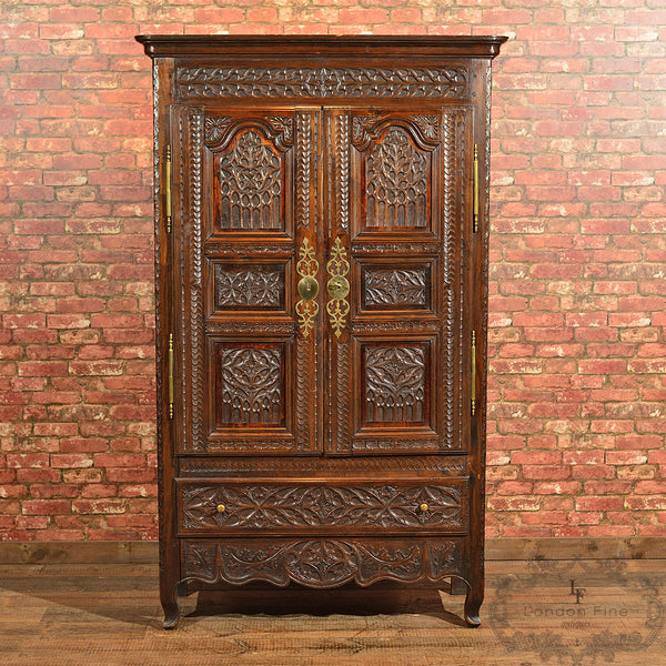 Antique French Oak Armoire, c.1800 - London Fine Antiques