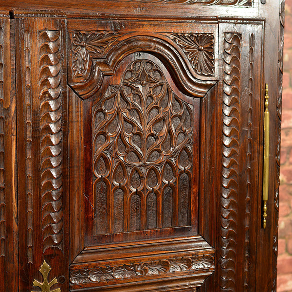 Antique French Oak Armoire, c.1800 - London Fine Antiques