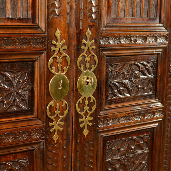 Antique French Oak Armoire, c.1800 - London Fine Antiques