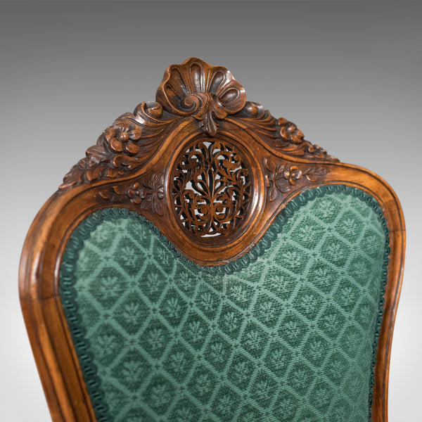 Antique Side Chair, 19th Century, Nursing, Salon, English, Walnut, Circa 1820 - London Fine Antiques
