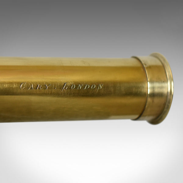 Antique Telescope, Large, Single Draw Refractor, Cary London, Circa 1820 - London Fine Antiques