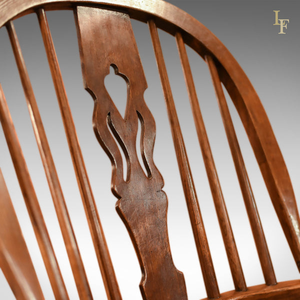 Antique Windsor Stick Back Chair, Victorian c.1870 - London Fine Antiques