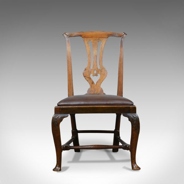 Georgian Antique Chair, English, Mahogany, Mid Eighteenth Century - London Fine Antiques