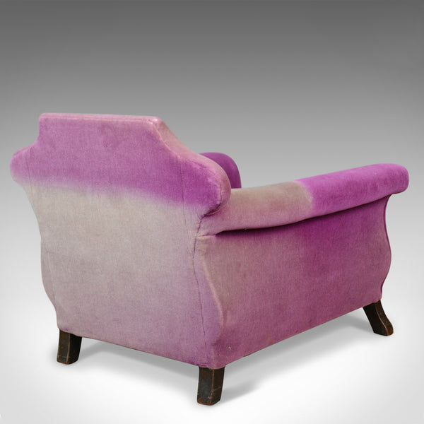 Very Deep Antique Armchair, English, Edwardian, Club Chair, Circa 1910 - London Fine Antiques
