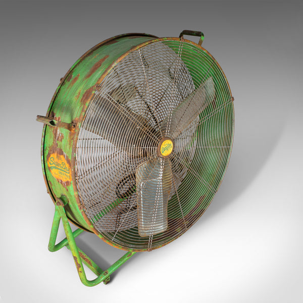 Very Large Floor Standing Fan, Powerful, Superdry, Industrial, Cooling - London Fine Antiques