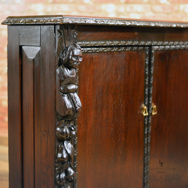Victorian Library Bookcase - London Fine Antiques