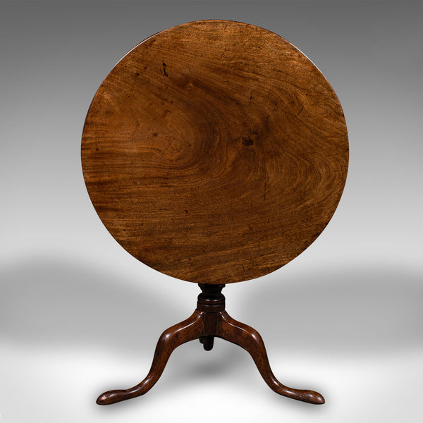 Antique Occasional Table, English, Tilt Top, Lamp, Afternoon Tea, Georgian, 1800