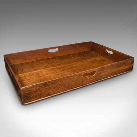 Large Antique Baker's Tray, English, Oak, Butler, Serving, Georgian, Circa 1750