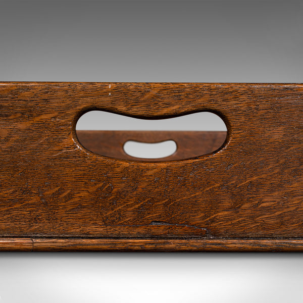 Large Antique Baker's Tray, English, Oak, Butler, Serving, Georgian, Circa 1750