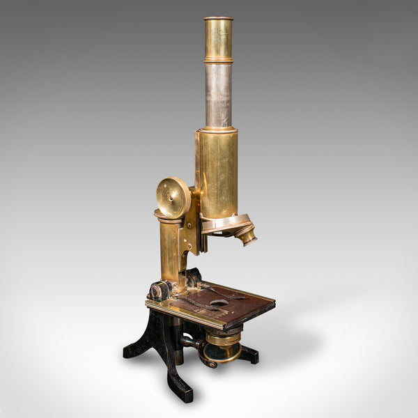 Antique Cased Microscope, English, Scientific Instrument, J Swift, Victorian