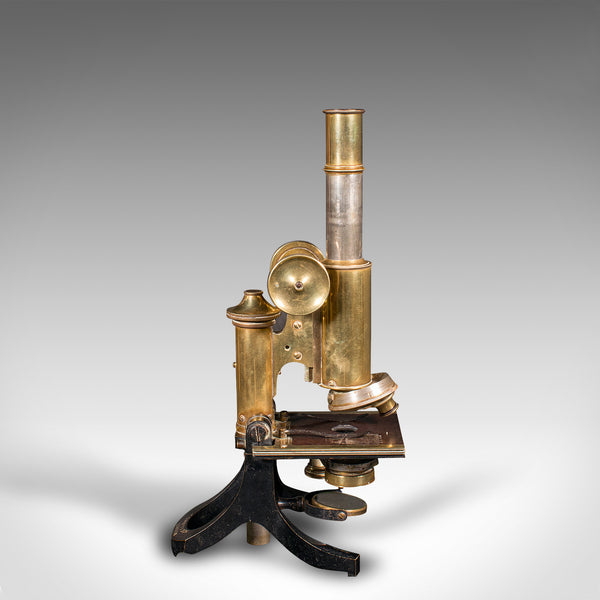 Antique Cased Microscope, English, Scientific Instrument, J Swift, Victorian