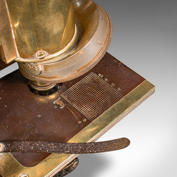 Antique Cased Microscope, English, Scientific Instrument, J Swift, Victorian