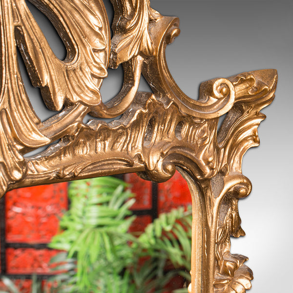 Tall Vintage Wall Mirror, English, Gilt, Decorative, Renaissance Revival, C.1960