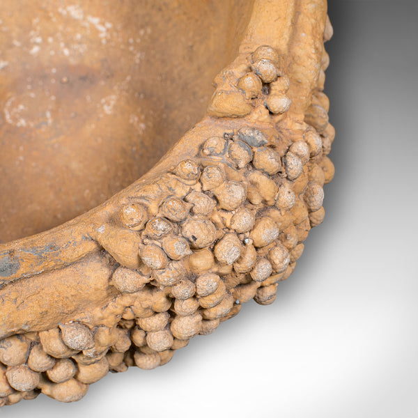 Small Vintage Decorative Planter, Continental, Stone, Garden Jardiniere, C.1950