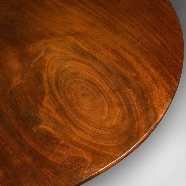 Antique Tilt Top Table, English, Mahogany, Side, Lamp, Rotary, Georgian, C.1760