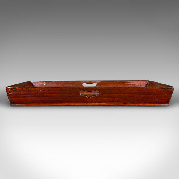 Large Antique Butler's Polishing Tray, English, Serving, Afternoon Tea, Georgian