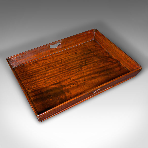 Large Antique Butler's Polishing Tray, English, Serving, Afternoon Tea, Georgian