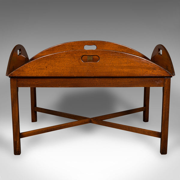 Large Antique Ship's Serving Table, English, Butler's Stand, Edwardian, C.1910