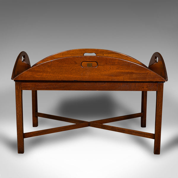 Large Antique Ship's Serving Table, English, Butler's Stand, Edwardian, C.1910