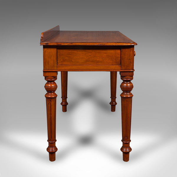 Antique Ladies Writing Desk, English, Correspondence, Side Table, Mid Victorian