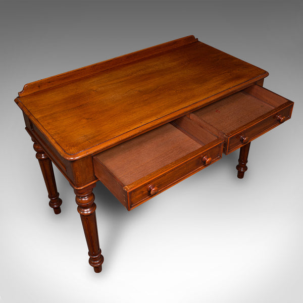 Antique Ladies Writing Desk, English, Correspondence, Side Table, Mid Victorian