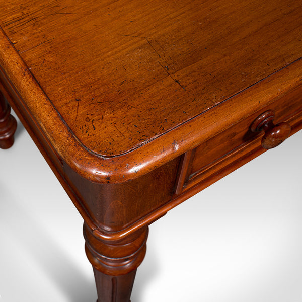 Antique Ladies Writing Desk, English, Correspondence, Side Table, Mid Victorian