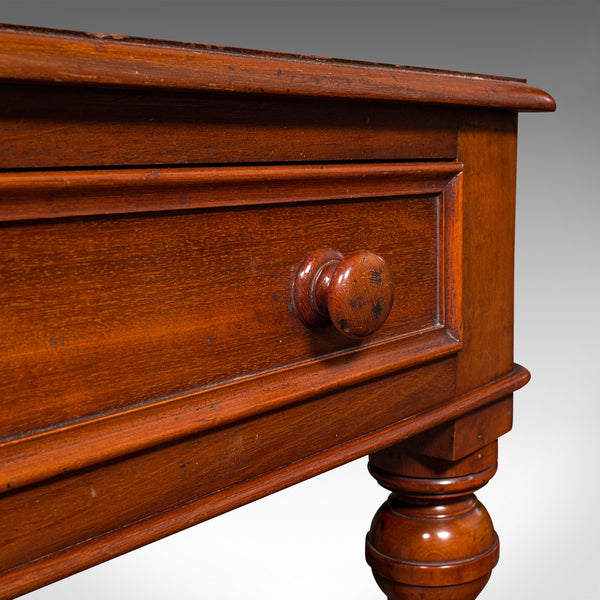 Antique Ladies Writing Desk, English, Correspondence, Side Table, Mid Victorian
