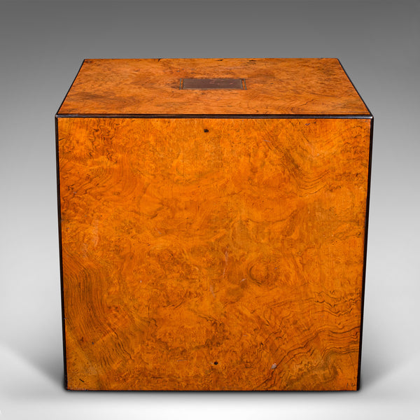 Antique Gentleman's Cigar Humidor, English, Campaign Smoker's Box, Regency, 1820