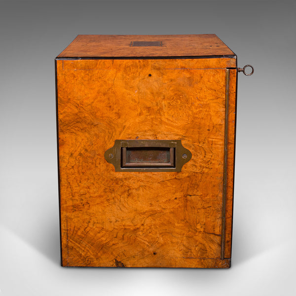 Antique Gentleman's Cigar Humidor, English, Campaign Smoker's Box, Regency, 1820