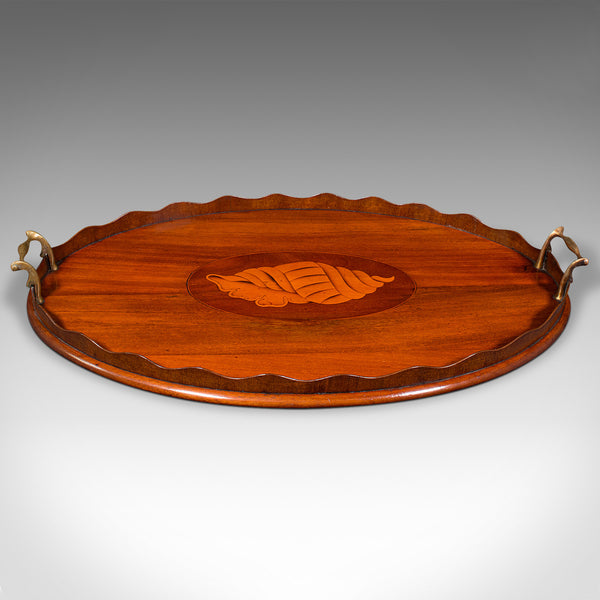 Antique Decorative Afternoon Tea Tray, English, Serving Platter, Regency, C.1820