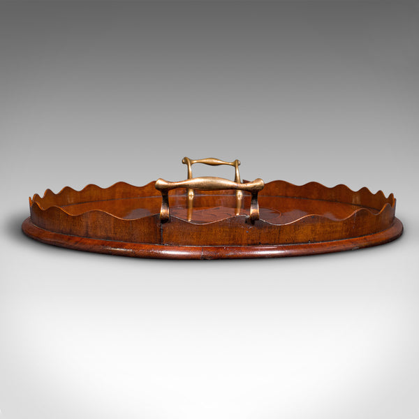 Antique Decorative Afternoon Tea Tray, English, Serving Platter, Regency, C.1820