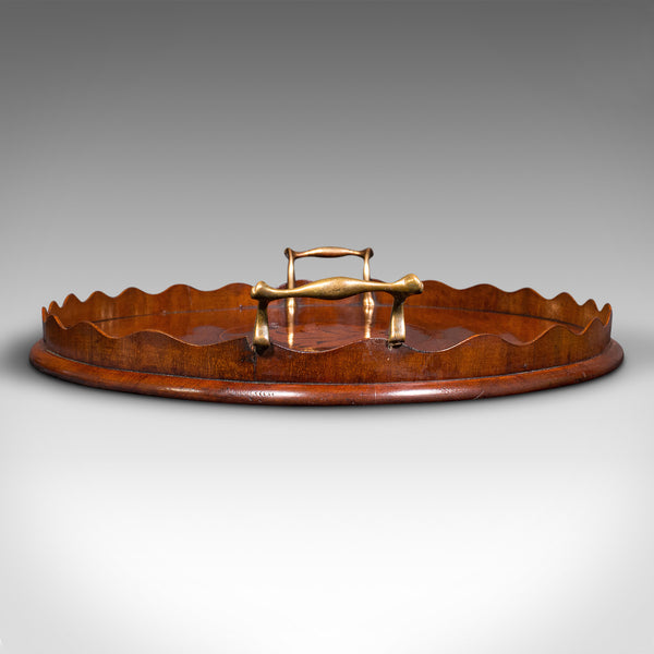 Antique Decorative Afternoon Tea Tray, English, Serving Platter, Regency, C.1820