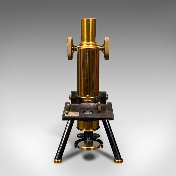 Antique Cased Microscope, English, Scientific Instrument, Swift & Son, Edwardian