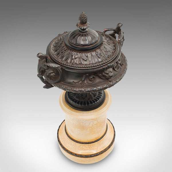 Vintage Neo Classical Urn, Continental, Decorative Ornament, Grand Tour, C.1930