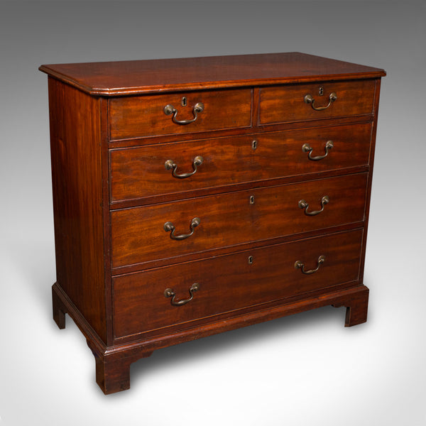 Antique Gentleman's Tallboy, English, Chest of Drawers, Georgian, Circa 1790