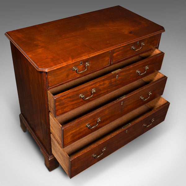 Antique Gentleman's Tallboy, English, Chest of Drawers, Georgian, Circa 1790