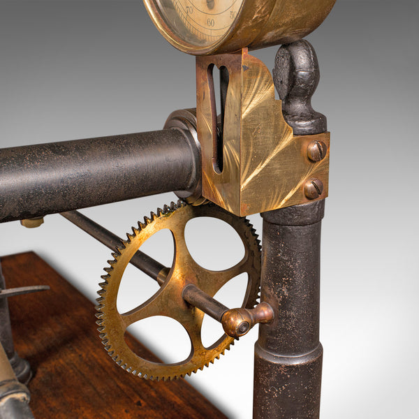 Antique Wrap Reel Machine, English, Factory, Cotton, John Nesbitt, Victorian