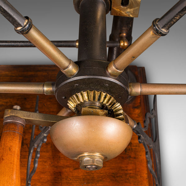 Antique Wrap Reel Machine, English, Factory, Cotton, John Nesbitt, Victorian