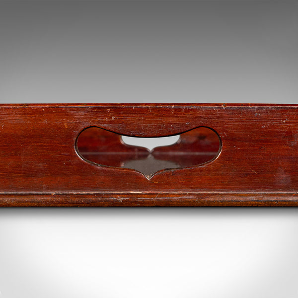 Large Antique Butler's Tray, English Walnut, Afternoon Tea Valet, Georgian, 1800