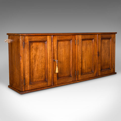 Antique Estate Manager's Keep-Safe Cabinet, Scottish, Reception Hall, Victorian