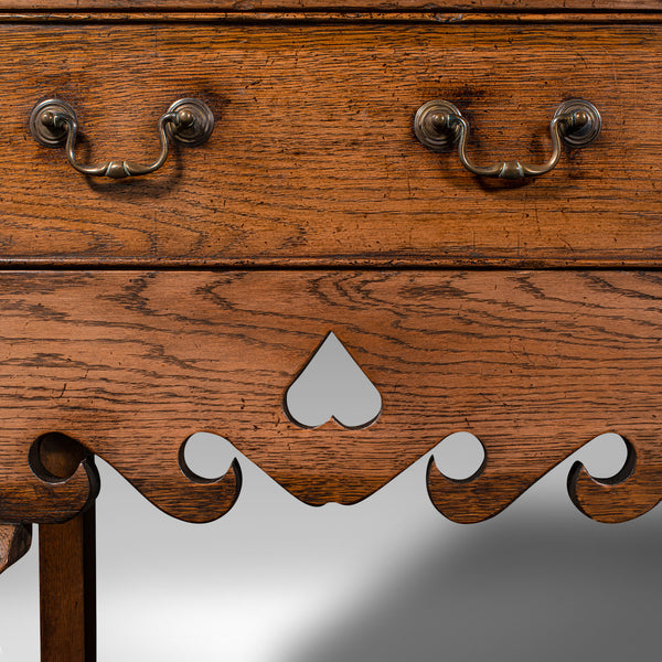7' 5" Vintage Country House Dresser Base, English, Sideboard, Georgian Revival