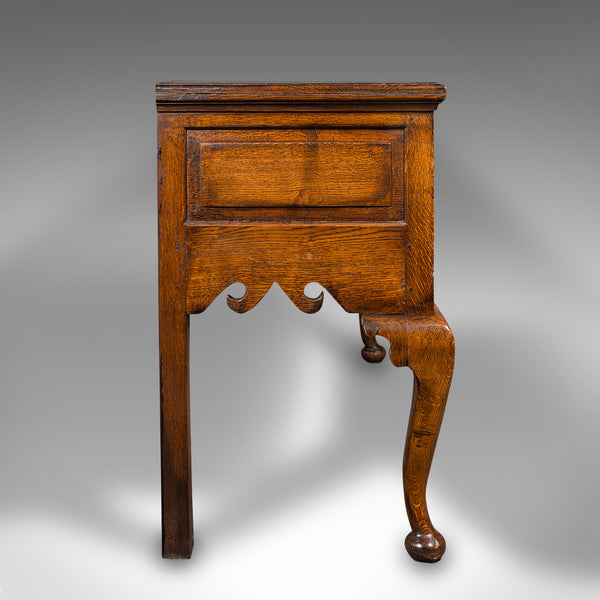 7' 5" Vintage Country House Dresser Base, English, Sideboard, Georgian Revival