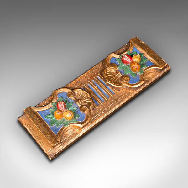 Vintage Extending Book Slide, Venetian, Gilt, Tulipwood, Bookrest, Mid Century