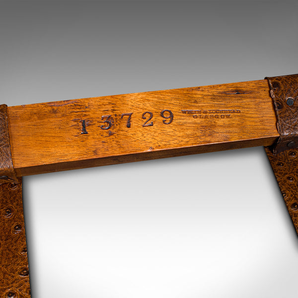 Antique Country House Luggage Stand, Scottish Valet, Wylie & Lochhead, Victorian