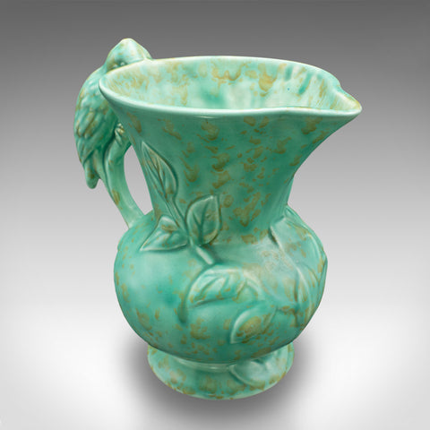 Vintage Decorative Jug, English, Ceramic, Milk Pourer, Art Deco Period, C.1930
